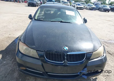 2007 BMW 335I из США, поврежденный, VIN WBAVB73547VF53862